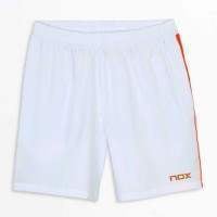 Short Nox Team Blanc Orange