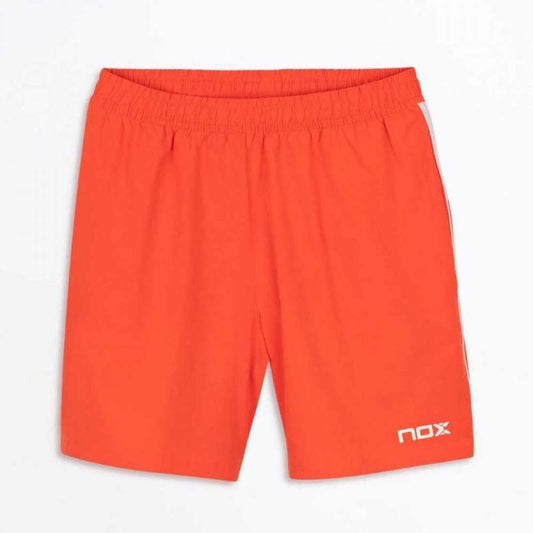 Nox Team Shorts Orange Rouge Blanc