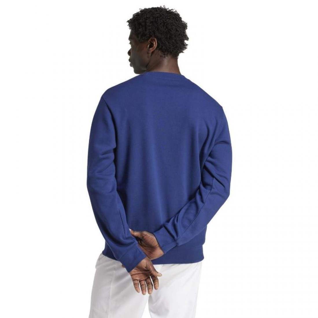 Sudadera Adidas Heritage Graphic Azul Oscuro