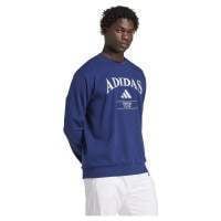 Sweat-shirt Adidas Heritage Graphic bleu foncé