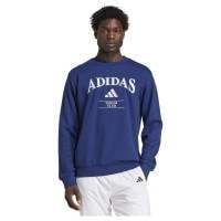Sweat-shirt Adidas Heritage Graphic bleu foncé