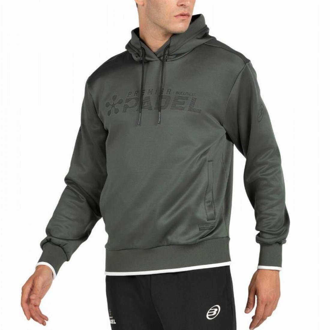 Sudadera Bullpadel Premier Padel Piatro Kaki