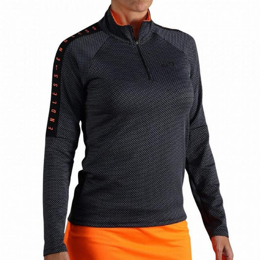Sweat-shirt Endless Kirsch II Titanium Orange