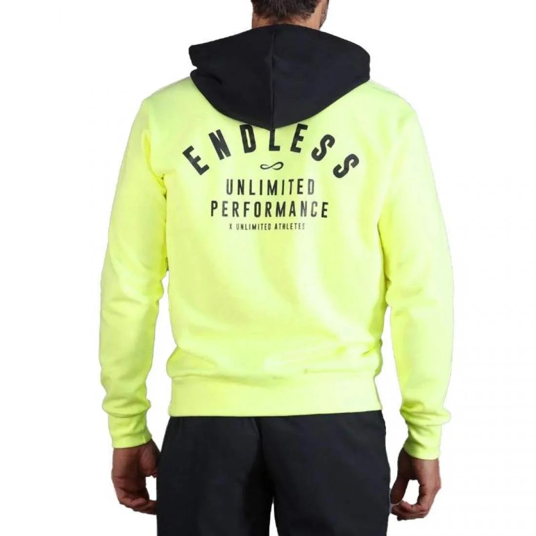 Sweat Endless Rush Jaune Fluo