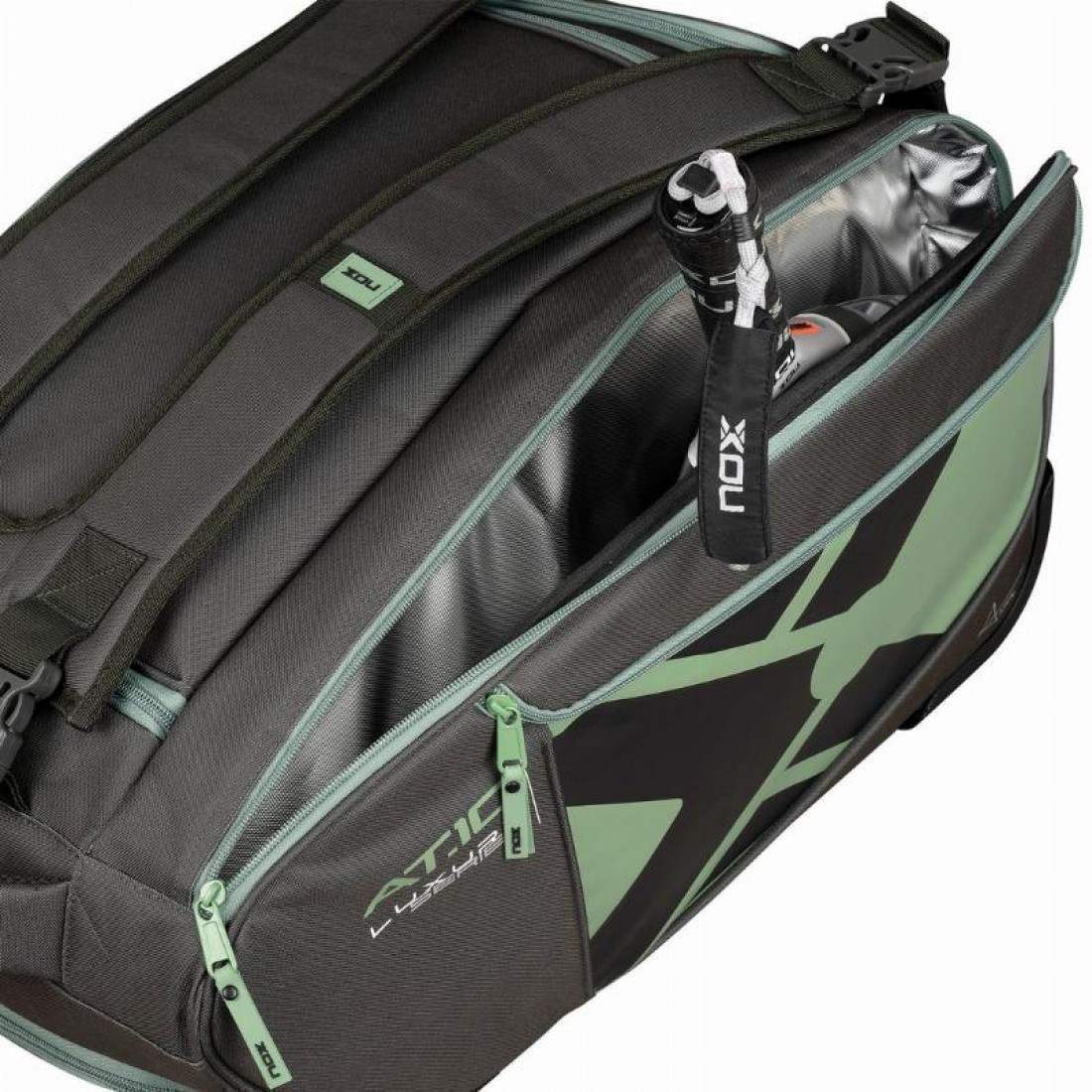 Valise et Sac de compétition Nox AT10 noir vert