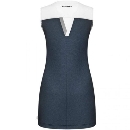 Vestido Head Play Tech Azul Marino Blanco
