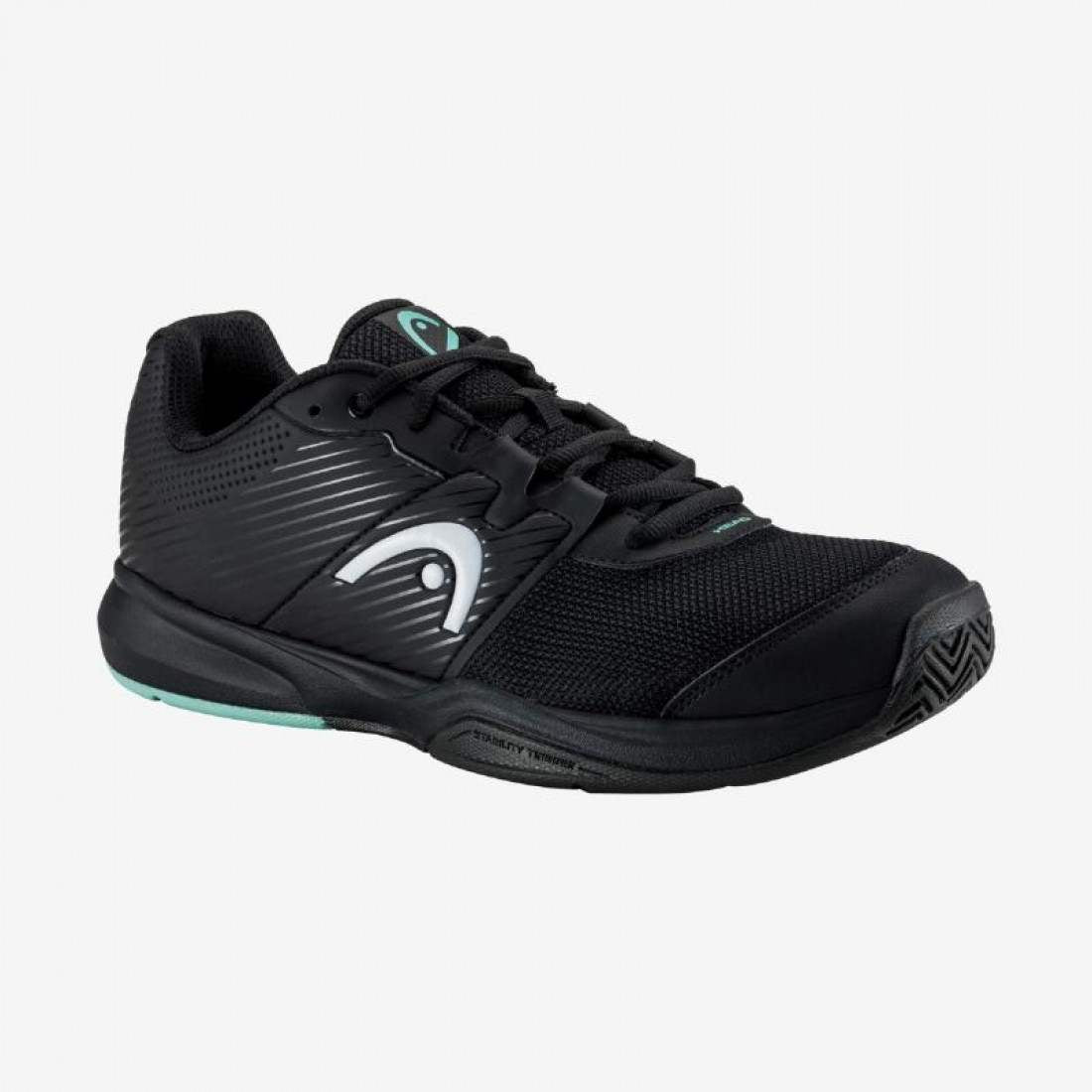 Zapatillas Head Revolt Court Negro Verde Azulado - Barata Oferta Outlet