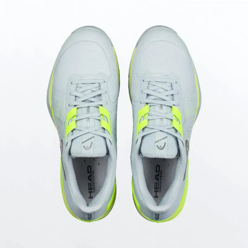 Zapatillas Head Sprint Pro 3.5 Clay Gris Amarillo - Image 4
