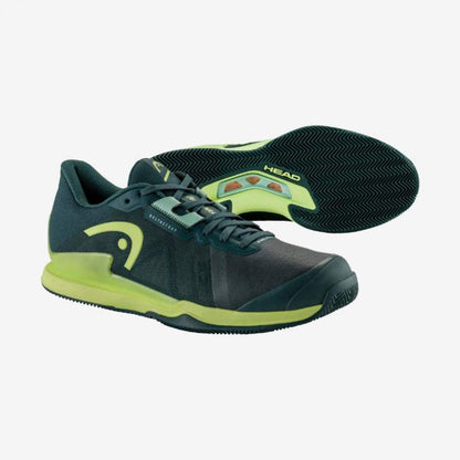 Zapatillas Asics Head Sprint Pro 3.5 Clay Dark Green Sneakers