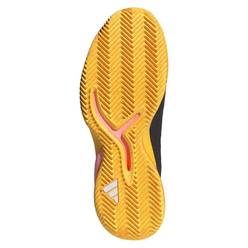 Chaussures Adidas Adizero Cybersonic Noir Argent Orange - Image 2