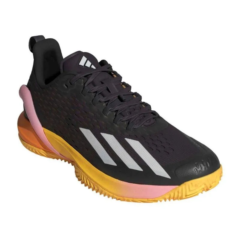 Chaussures Adidas Adizero Cybersonic Noir Argent Orange - Image 5