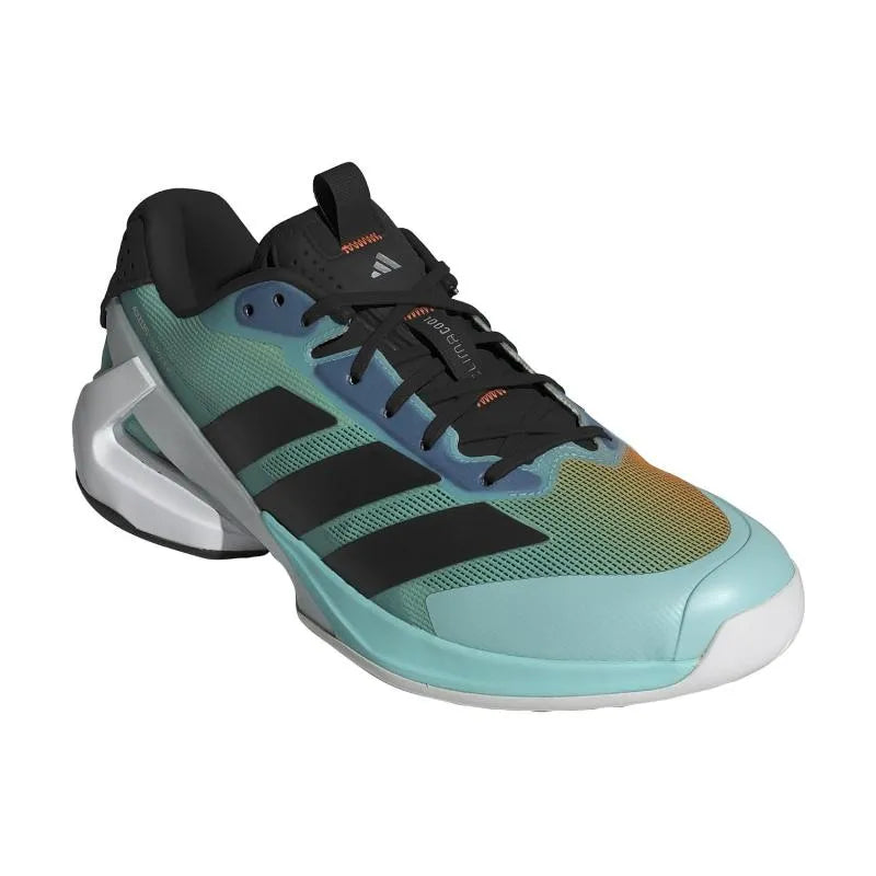 Adidas Adizero Ubersonic 5 Bleu Orange - Image 4