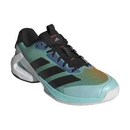 Adidas Adizero Ubersonic 5 Bleu Orange - Image 4
