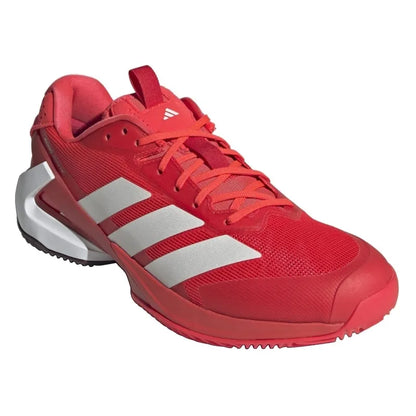 Adidas Adizero Ubersonic 5 Terre Battue Rouge Blanc Baskets - Image 5
