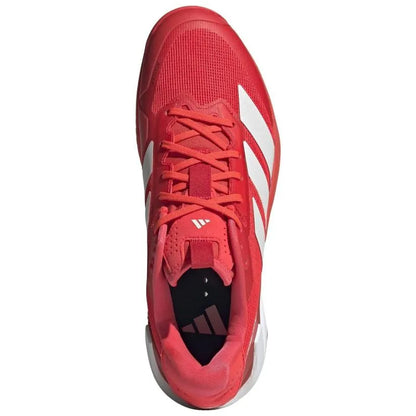 Adidas Adizero Ubersonic 5 Rouge Blanc Baskets - Image 4