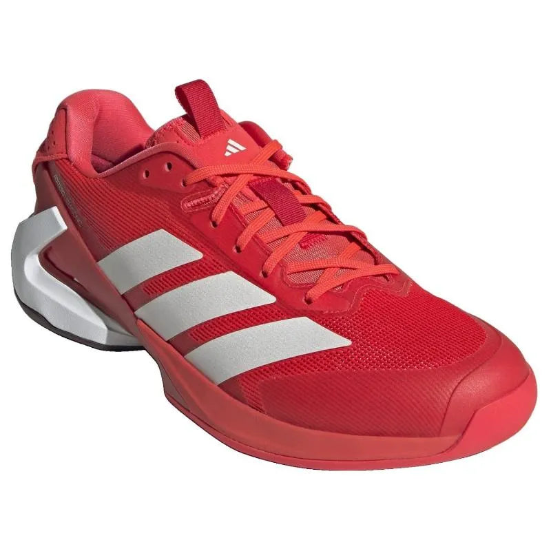 Adidas Adizero Ubersonic 5 Rouge Blanc Baskets - Image 5
