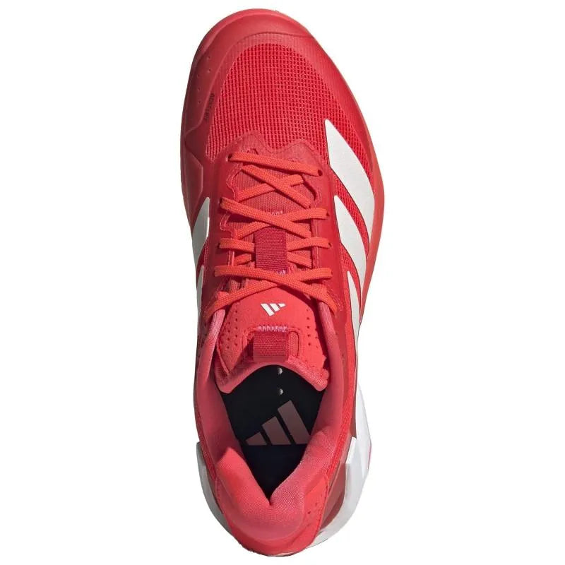 Adidas Adizero Ubersonic 5 Red White Pink Women's Sneakers - Image 4