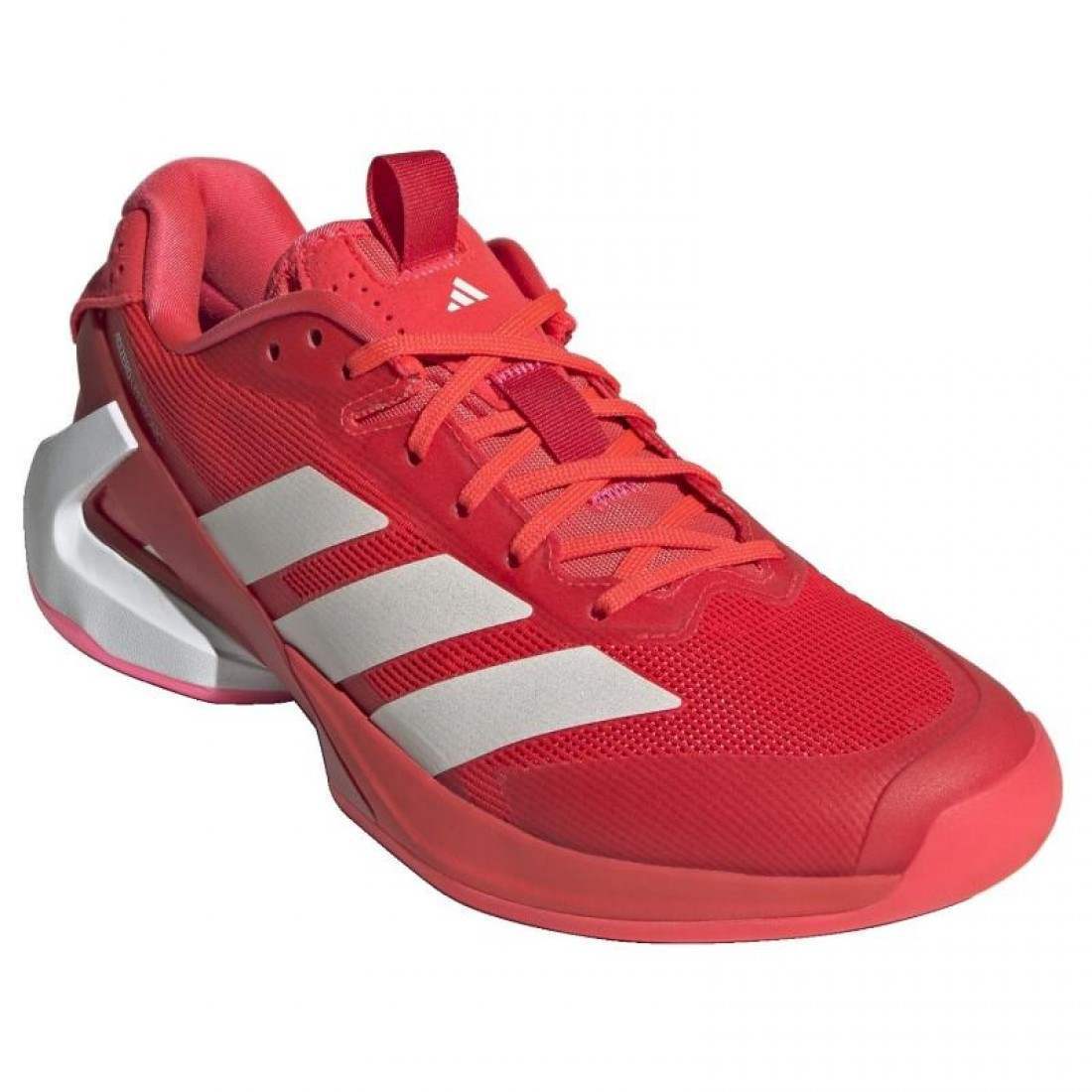 Adidas Adizero Ubersonic 5 Rouge Blanc Rose Baskets Femme