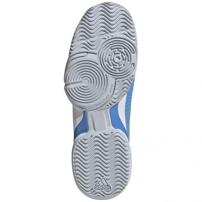 Chaussures Junior Adidas Barricade Bleu Blanc