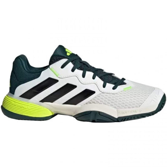 Zapatillas Adidas Adidas Barricade K White Black Green Junior Sneakers