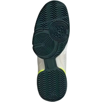 Adidas Barricade K Blanc Noir Vert Baskets Junior - Image 2
