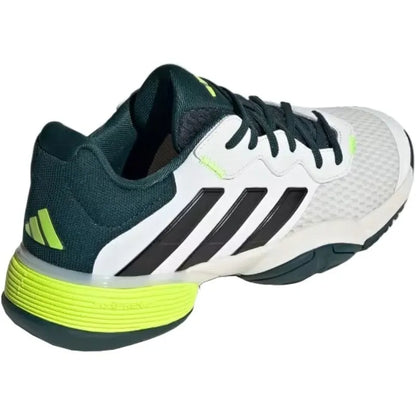 Adidas Barricade K Blanc Noir Vert Baskets Junior - Image 6