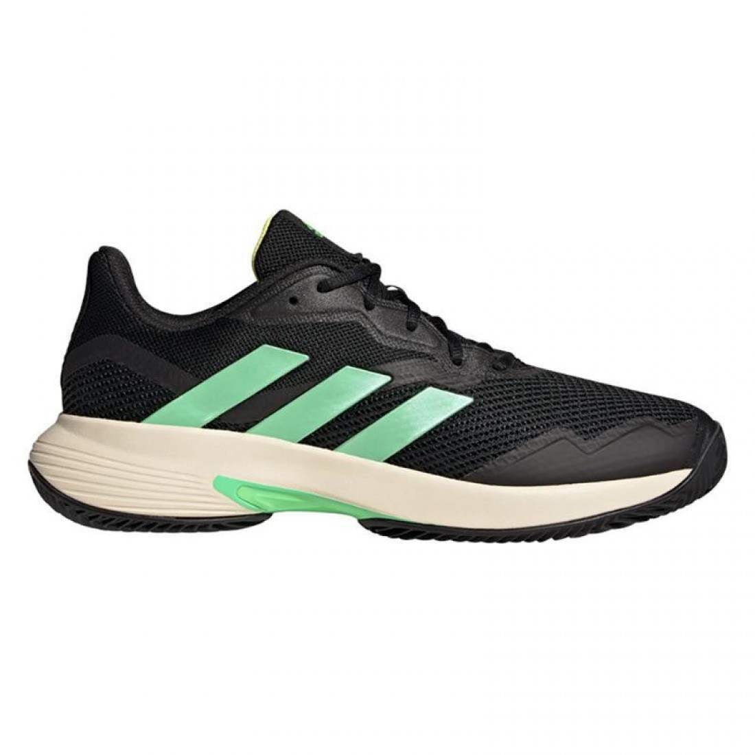 Zapatillas Adidas Court Jam Control M Negro Verde - Barata Oferta Outlet