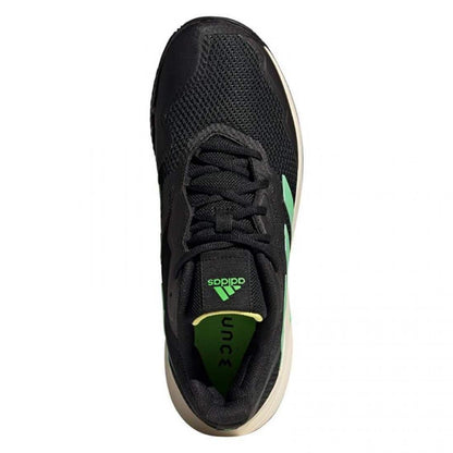 Zapatillas Adidas Court Jam Control M Negro Verde - Barata Oferta Outlet