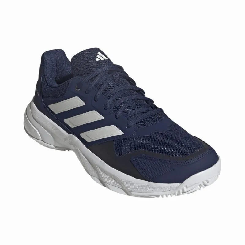 Adidas CourtJam Control 3 Clay Bleu Blanc foncé - Image 4