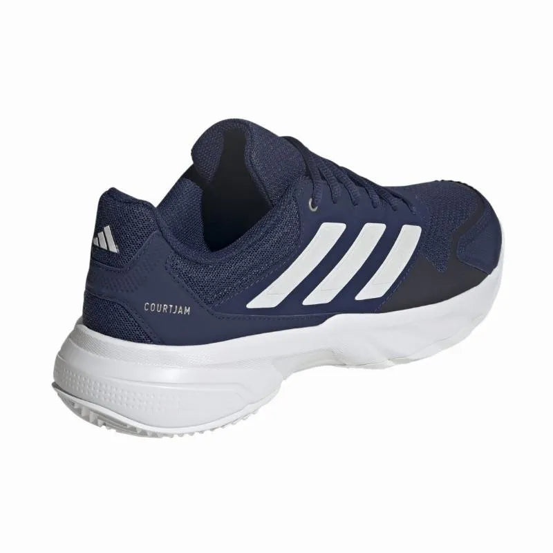 Adidas CourtJam Control 3 Clay Bleu Blanc foncé - Image 5