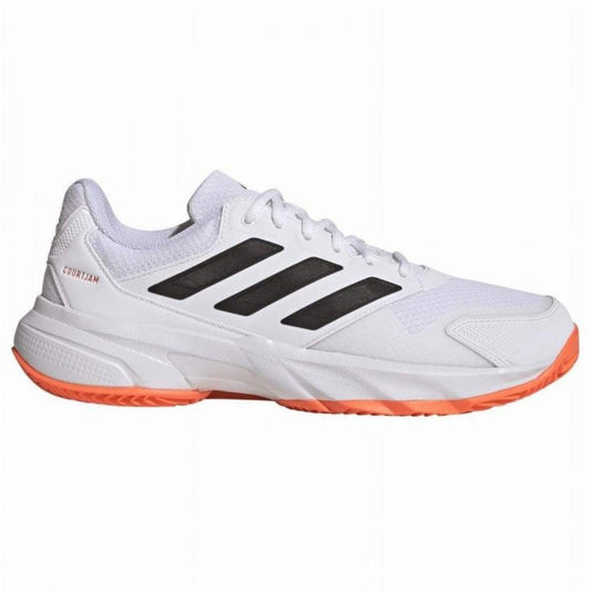Zapatillas Adidas Adidas CourtJam Control 3 Clay White Orange Black Sneakers
