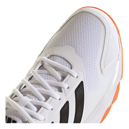 Adidas CourtJam Control 3 Clay White Orange Black Sneakers - Image 7