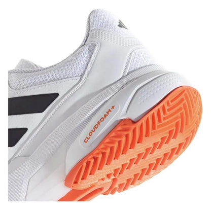 Adidas CourtJam Control 3 Clay White Orange Black Sneakers - Image 8