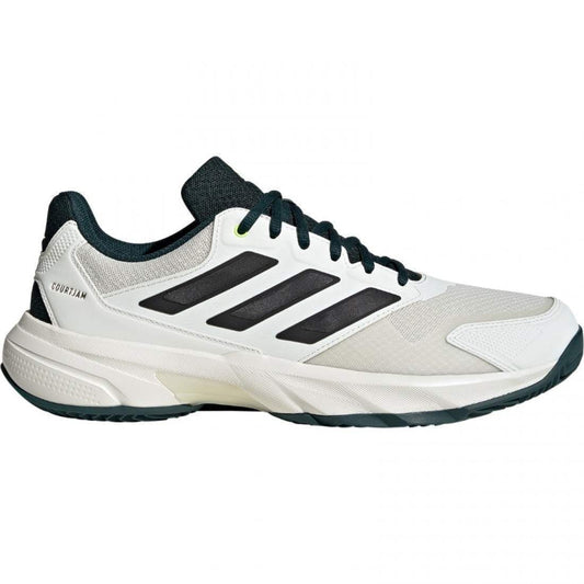 Zapatillas Adidas Adidas CourtJam Control Clay White Black Green Sneakers