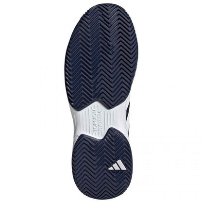 Zapatillas Adidas CourtJam Control Team Azul Marino Blanco - Barata Oferta Outlet