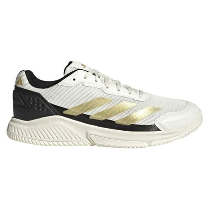 Adidas Courtquick Padel Blanc, or noir - Image 1