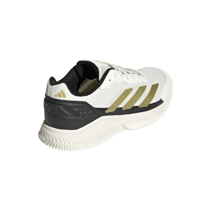 Adidas Courtquick Padel Blanc, or noir - Image 4