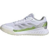 Adidas Courtquick Padel Blanc Argent Vert Baskets Femme