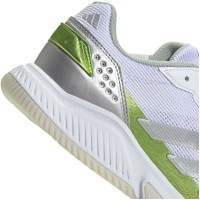Adidas Courtquick Padel Blanc Argent Vert Baskets Femme
