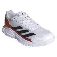 Zapatillas Adidas Courtquick Padel Blanco Rojo Cobre