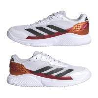 Zapatillas Adidas Courtquick Padel Blanco Rojo Cobre