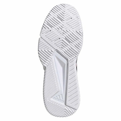 Adidas Courtquick Padel White Pink Sneakers - Image 2