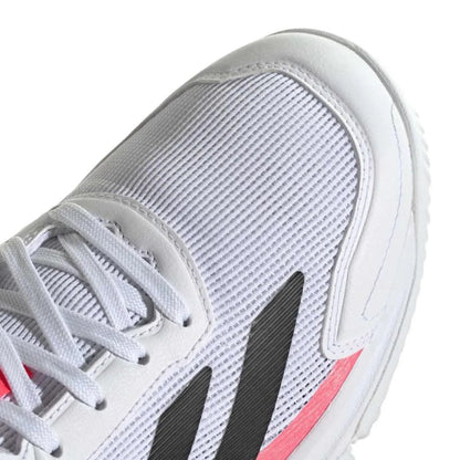 Adidas Courtquick Padel White Pink Sneakers - Image 5