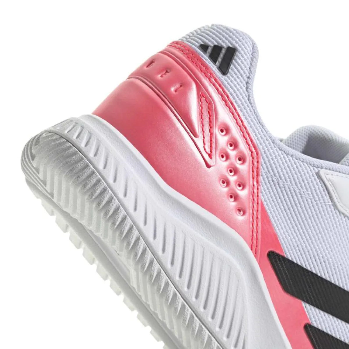 Adidas Courtquick Padel White Pink Sneakers - Image 6