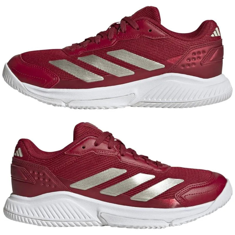 Adidas Courtquick Padel Red Women's Sneakers - Image 3