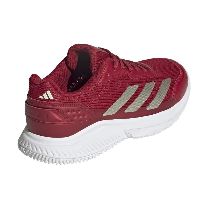 Adidas Courtquick Padel Red Women's Sneakers - Image 5