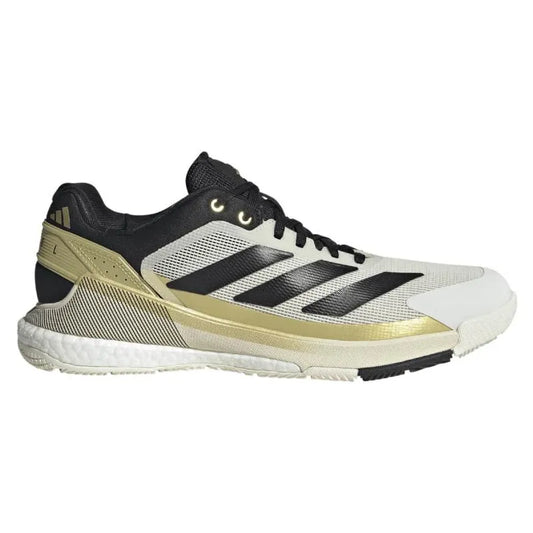 Adidas Crazyquick Boost Padel Blanc, Noir Doré - Image 1