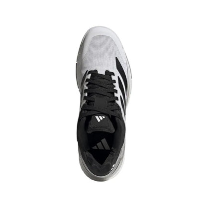 Adidas Crazyquick Boost Padel Blanc, Noir Argenté, Baskets - Image 6