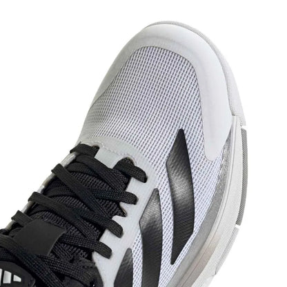 Adidas Crazyquick Boost Padel Blanc, Noir Argenté, Baskets - Image 7