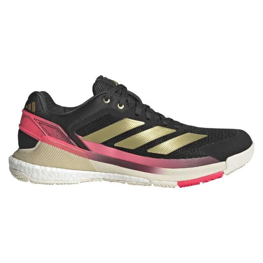 Adidas Crazyquick Boost Padel Black Gold Rose Sneakers - Image 1